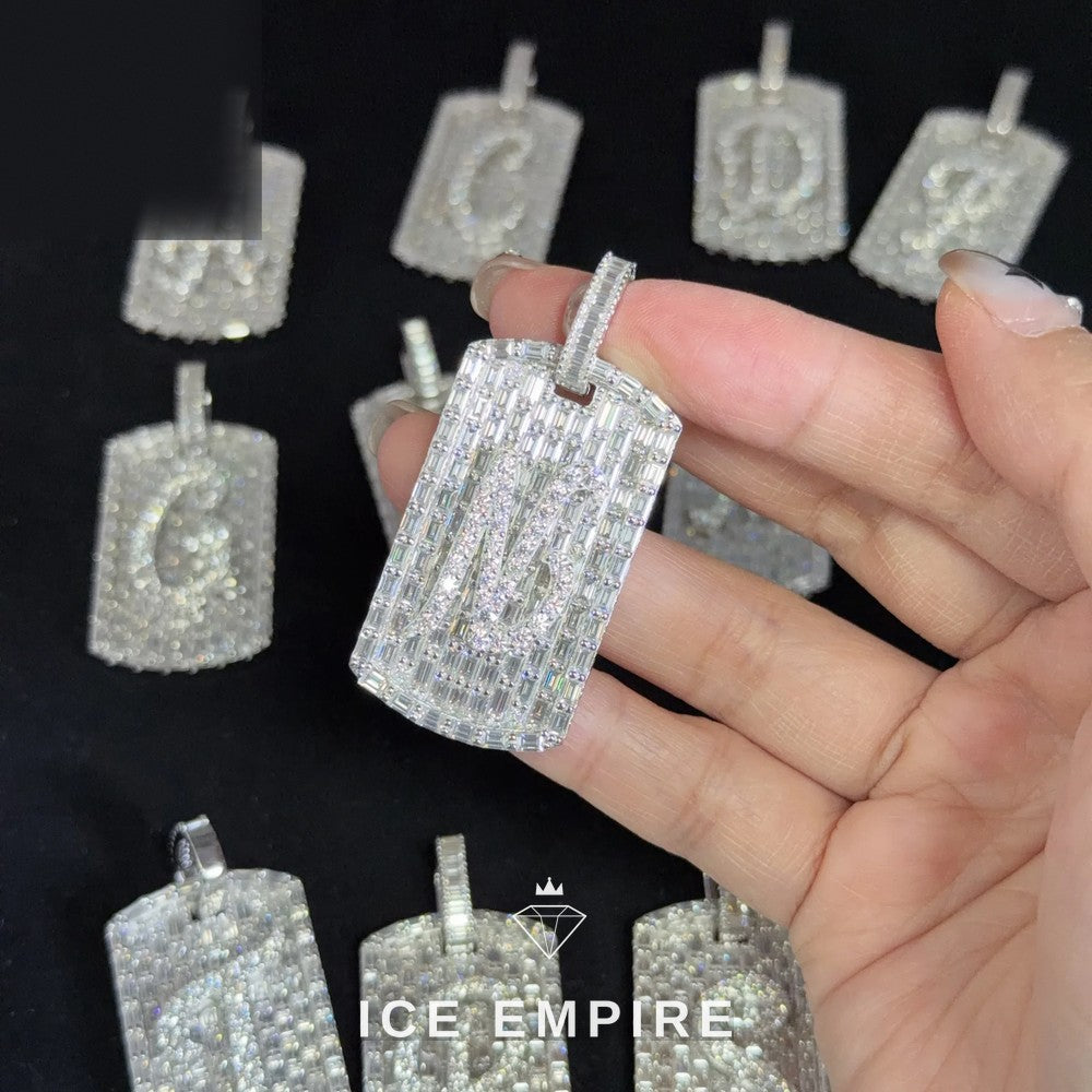 Iced Out Rose Gold Plated Moissanite Cuban Chain