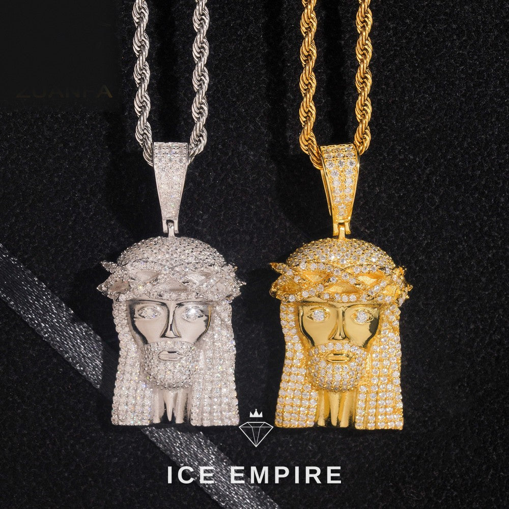 Iced Out Gold Plated Pendant