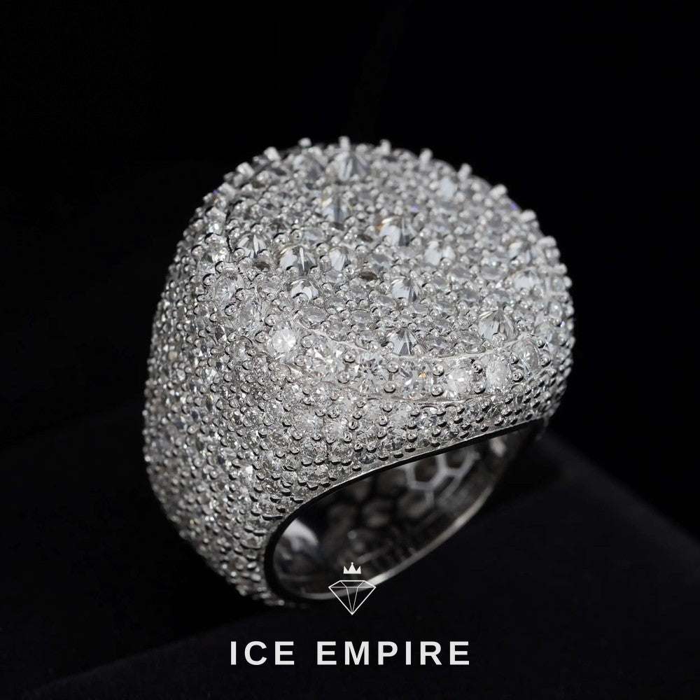Iced Out 925 Silver Lab Grown Diamond Cuban Chain