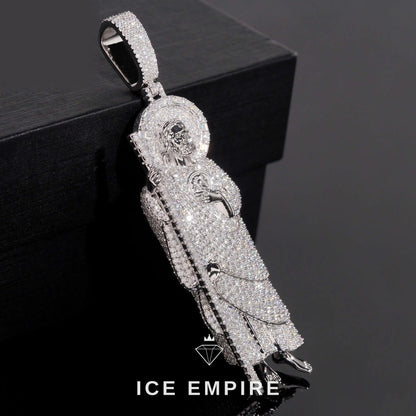 Iced Out Gold Plated Moissanite Pendant