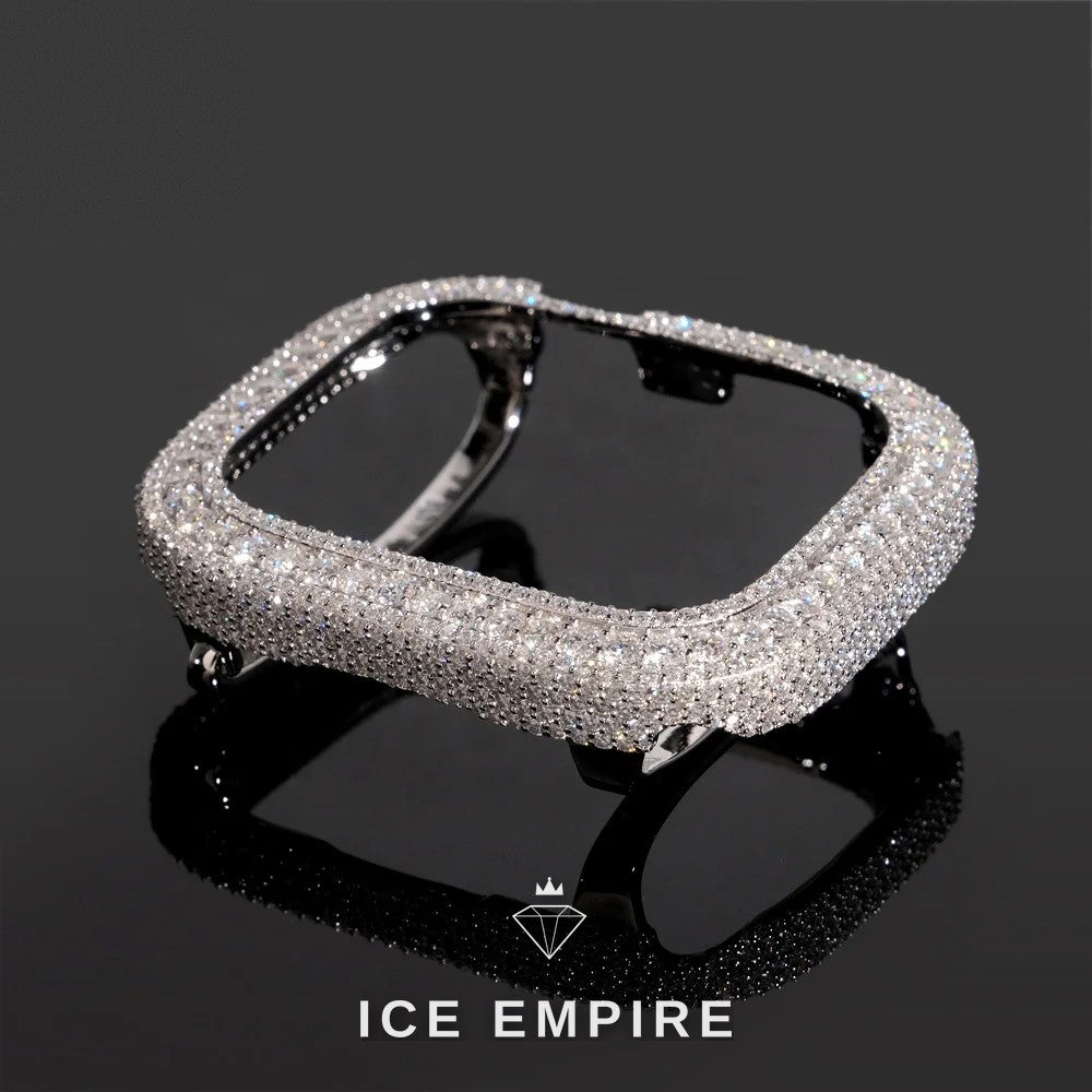 Iced Out 925 Silver Watch