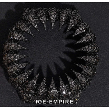 Iced Out 925 Silver Moissanite Watch