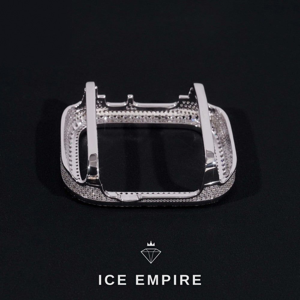 Iced Out 925 Silver Moissanite Watch
