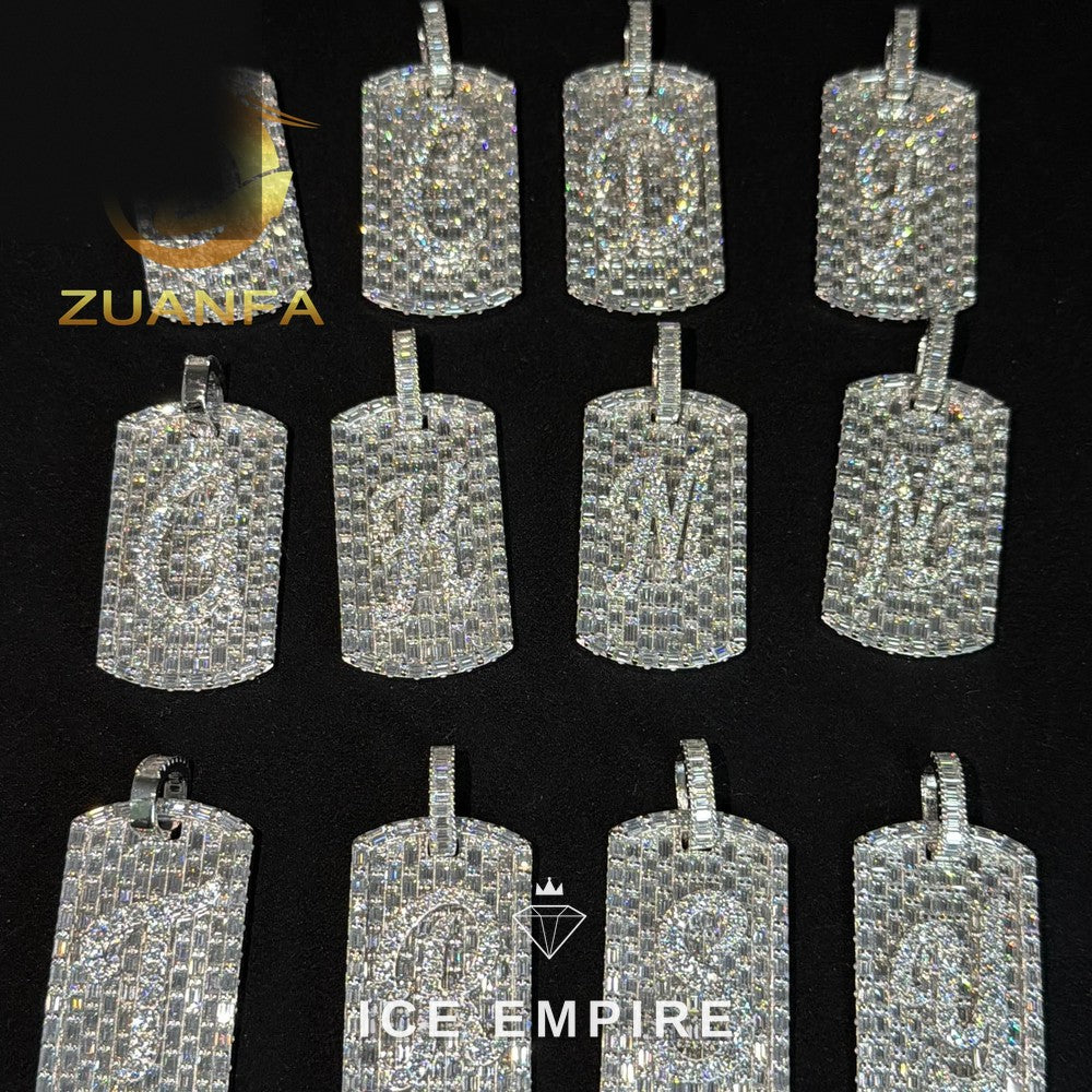 Iced Out Rose Gold Plated Moissanite Cuban Chain