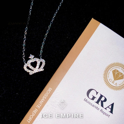 Iced Out Rose Gold Plated Moissanite Cuban Chain