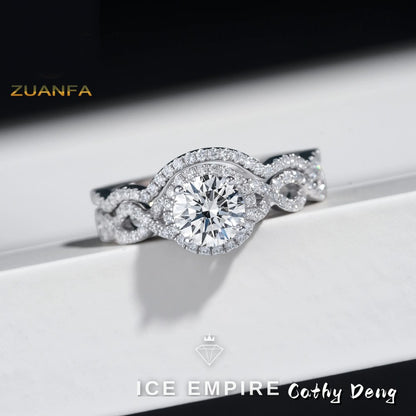 Iced Out 10K Gold Lab Grown Diamond Watch