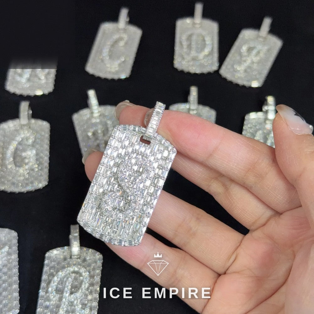 Iced Out Rose Gold Plated Moissanite Cuban Chain
