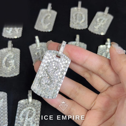 Iced Out Rose Gold Plated Moissanite Cuban Chain