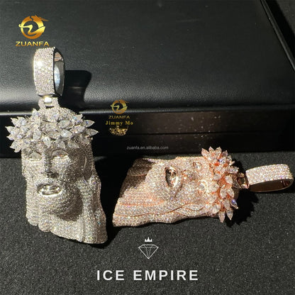 Iced Out 925 Silver Cuban Chain