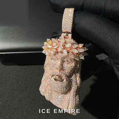 Iced Out 925 Silver Cuban Chain