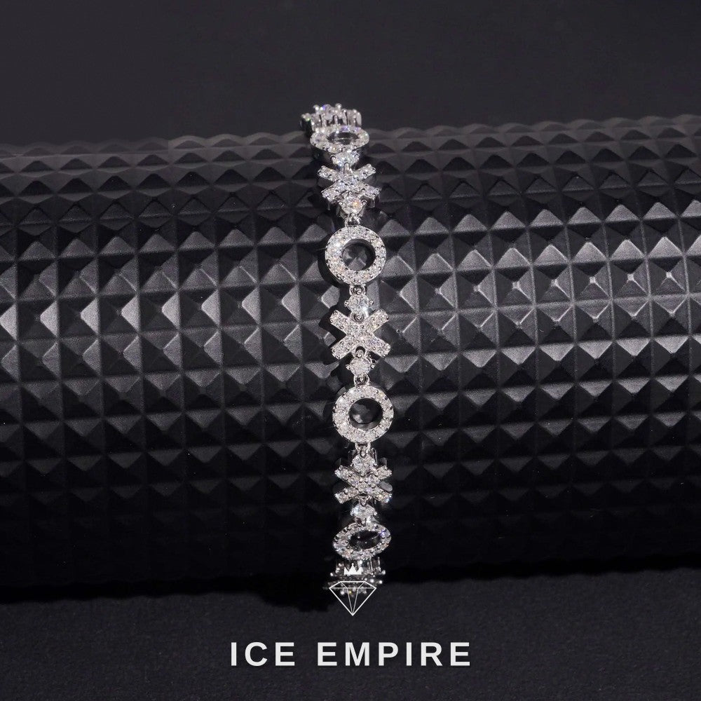 Iced Out 925 Silver Moissanite Cuban Chain