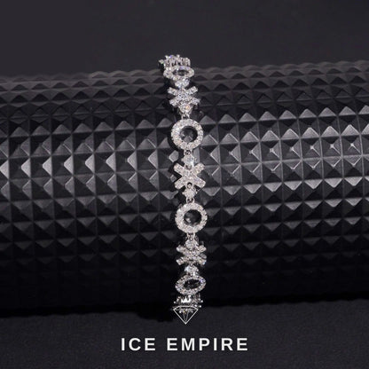 Iced Out 925 Silver Moissanite Cuban Chain