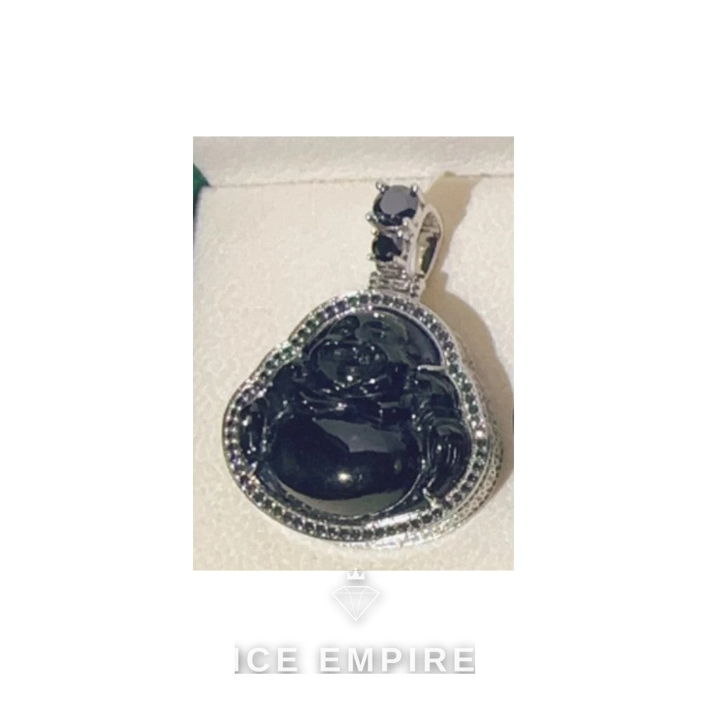 Iced Out Rose Gold Plated Moissanite Pendant