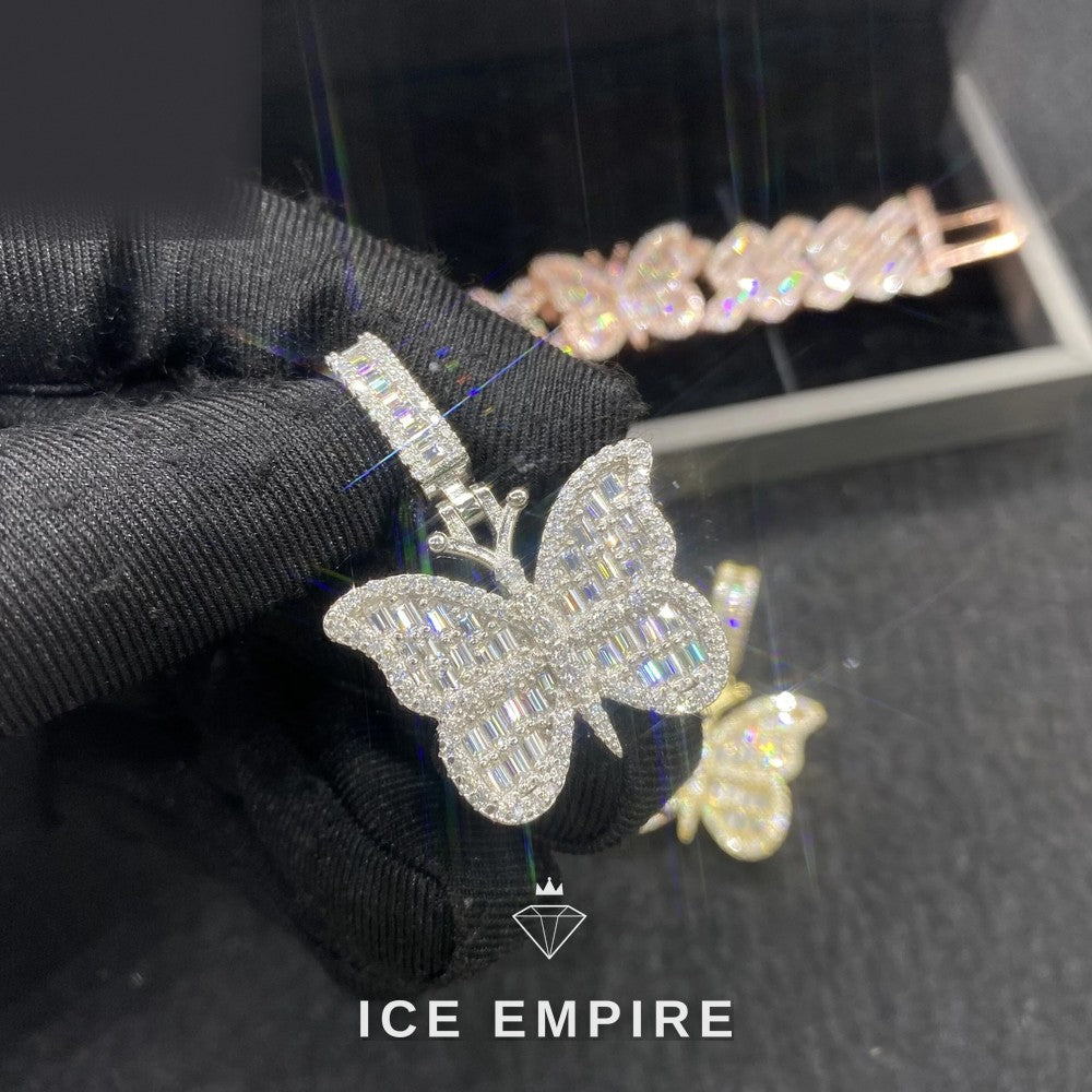 Iced Out Rose Gold Bracelet