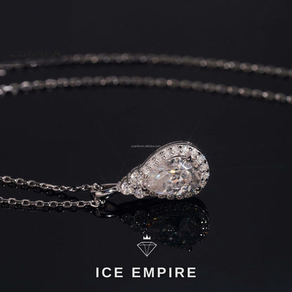Iced Out 925 Silver Pendant