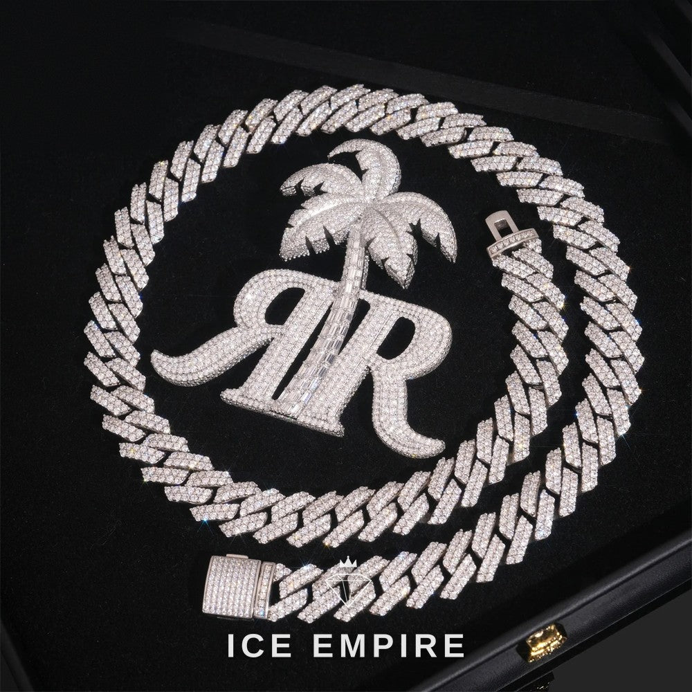 Iced Out Gold Plated Pendant