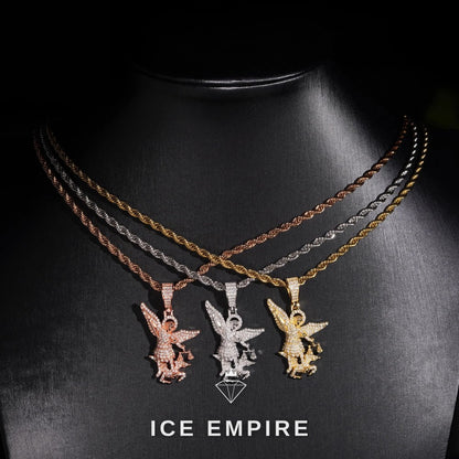 Iced Out 925 Silver Moissanite Pendant