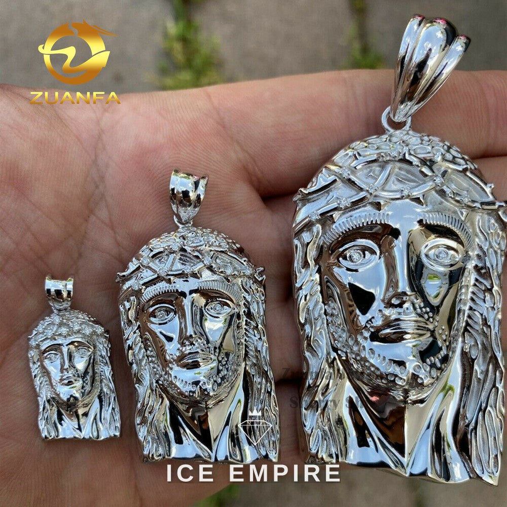 Iced Out Gold Plated Moissanite Pendant