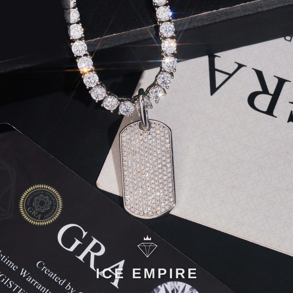 Iced Out 925 Silver Tennis Chain