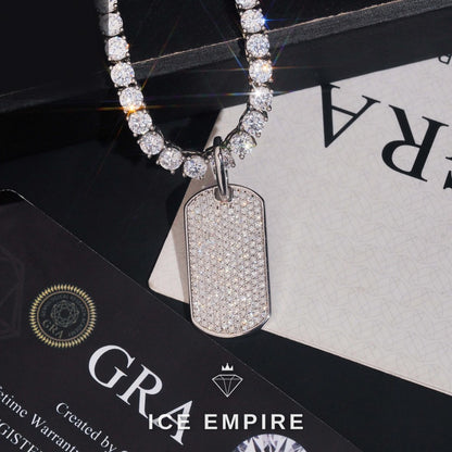 Iced Out 925 Silver Tennis Chain