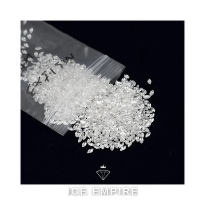 Iced Out Baguette 925 Silver Moissanite Pendant