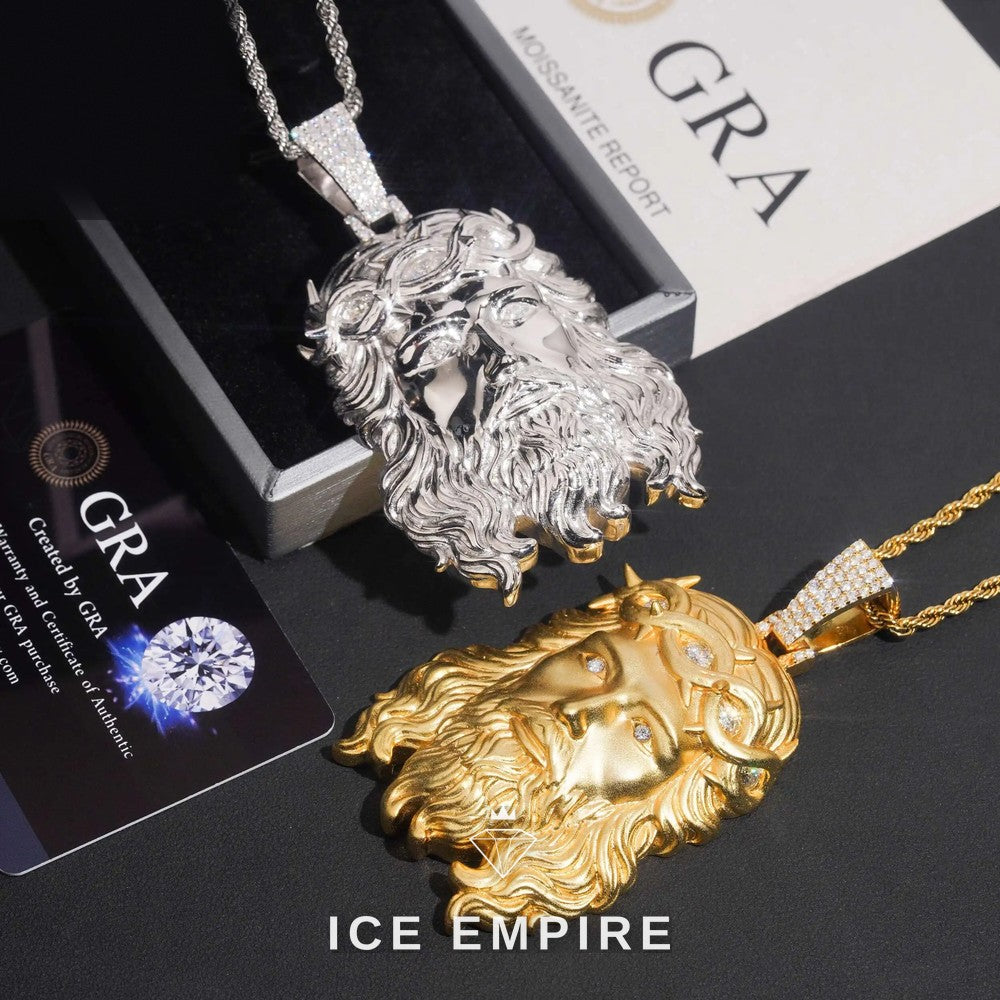 Iced Out Rose Gold Plated Pendant