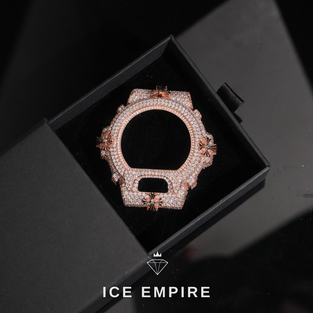 Iced Out 925 Silver Moissanite Watch