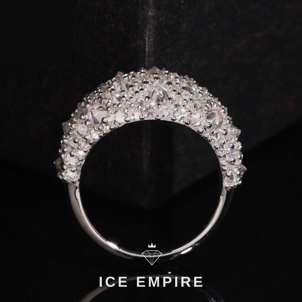 Iced Out 925 Silver Lab Grown Diamond Pendant