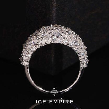 Iced Out 925 Silver Lab Grown Diamond Pendant