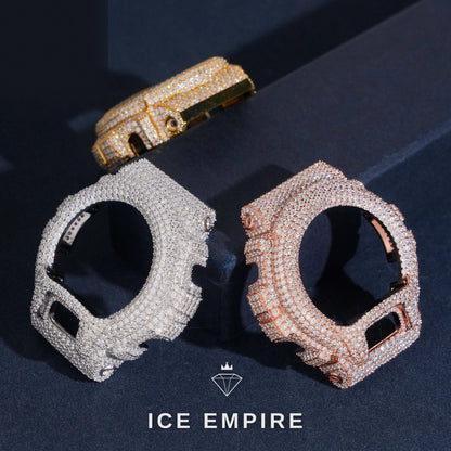 Iced Out 925 Silver Watch