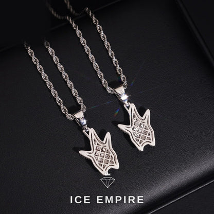 Iced Out 925 Silver Moissanite Pendant