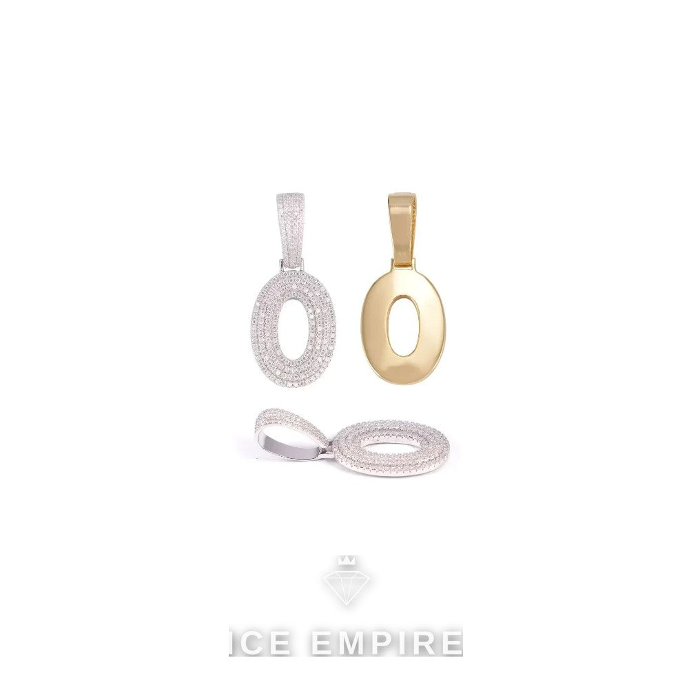 Iced Out 925 Silver Moissanite Pendant