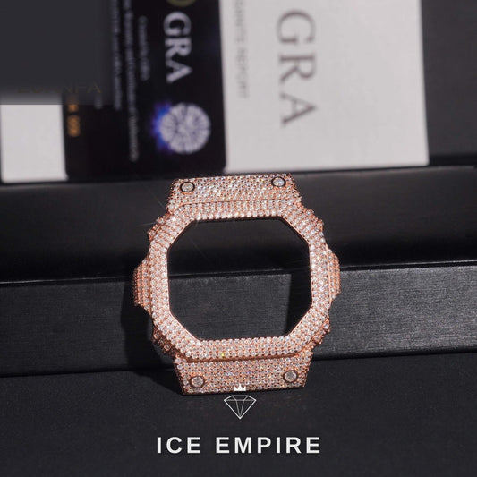Iced Out 925 Silver Moissanite Watch