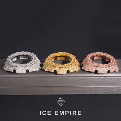 Iced Out 925 Silver Moissanite Watch