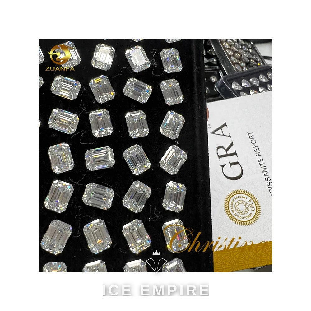 Iced Out 925 Silver Moissanite Pendant