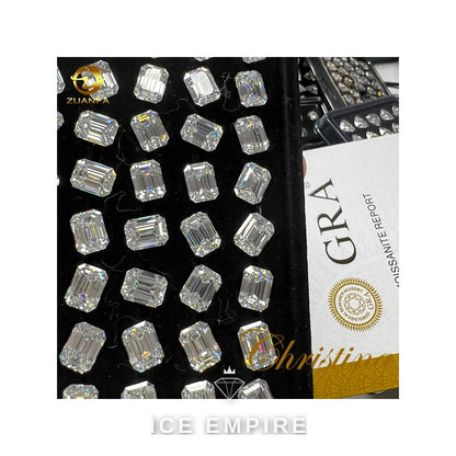 Iced Out 925 Silver Moissanite Pendant