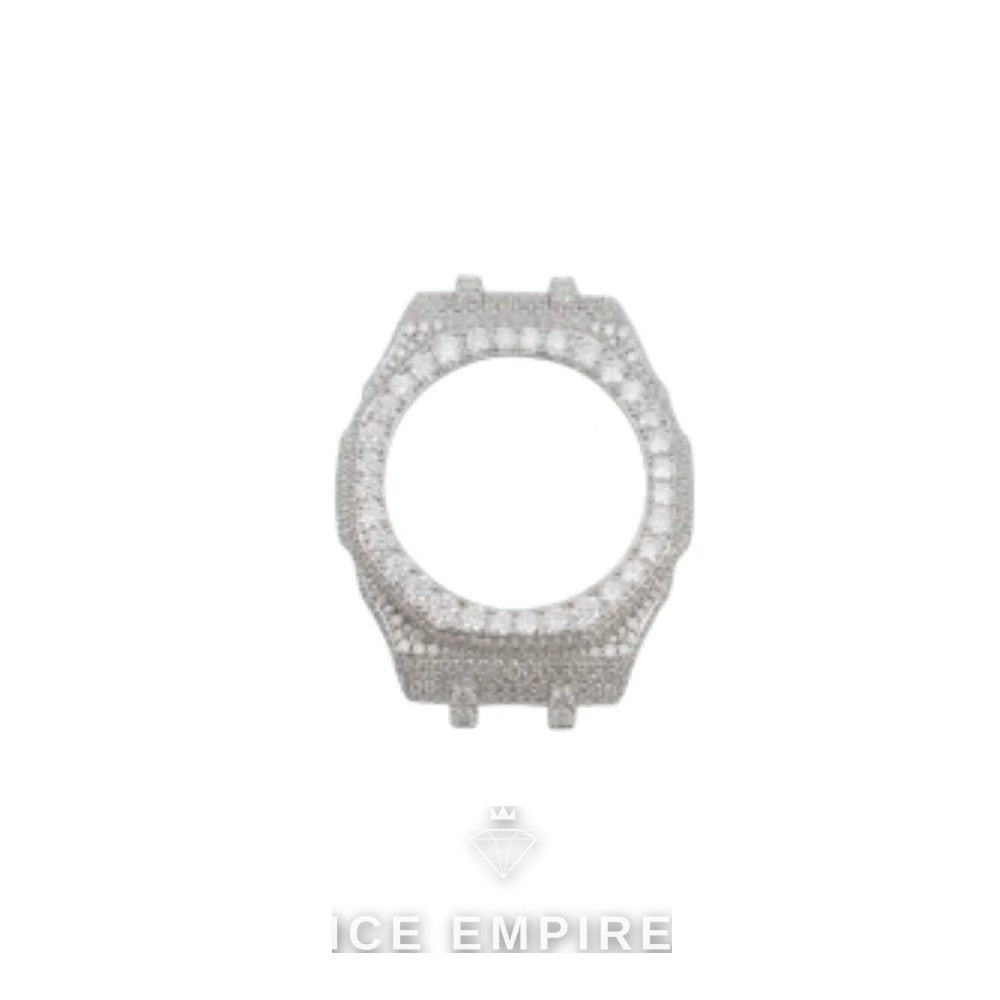 Iced Out 925 Silver Moissanite Watch