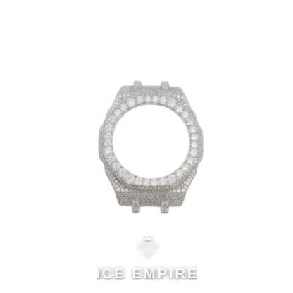 Iced Out 925 Silver Moissanite Watch