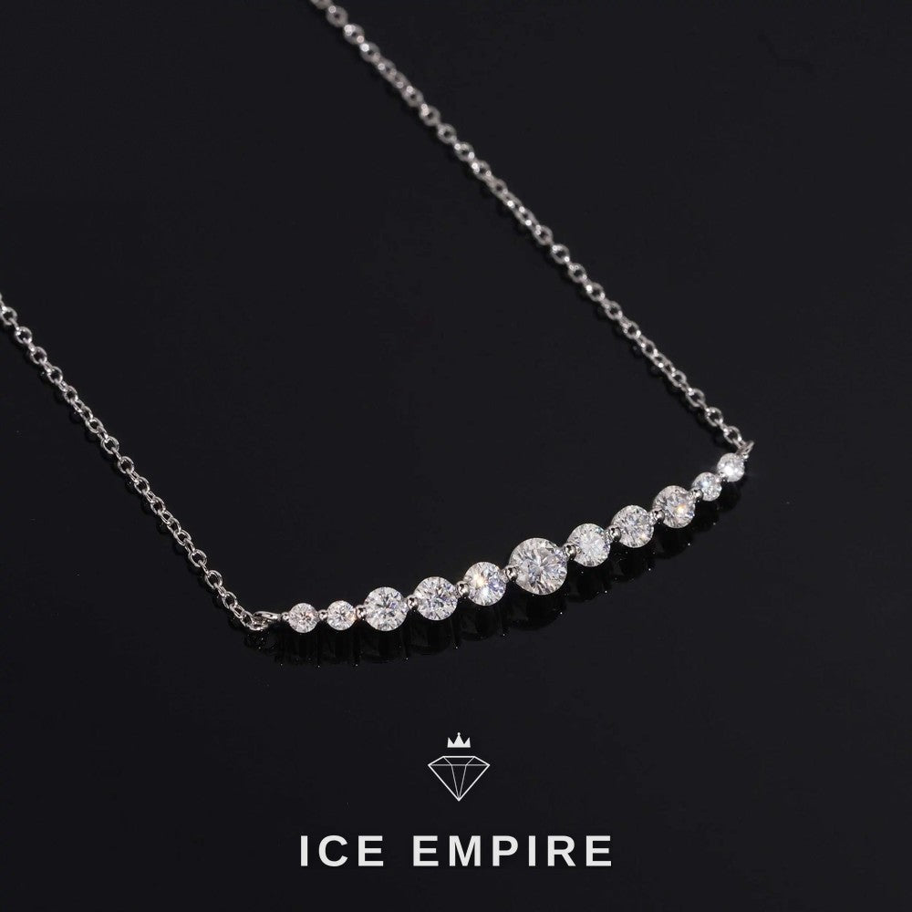 Iced Out 925 Silver Lab Grown Diamond Pendant