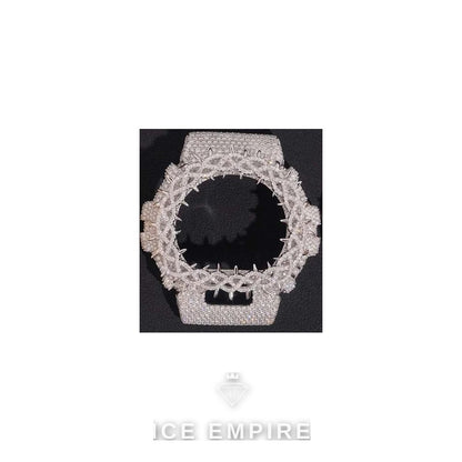 Iced Out 925 Silver Moissanite Watch