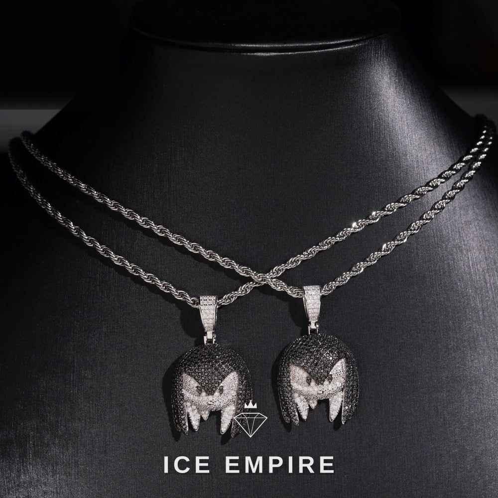 Iced Out 925 Silver Moissanite Pendant