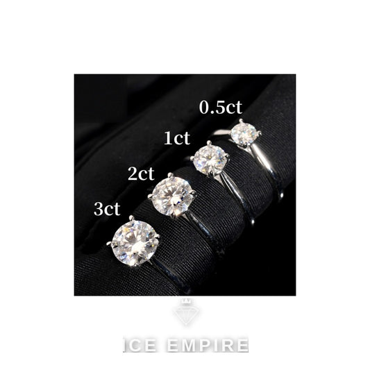 Iced Out 925 Silver Moissanite Wedding Band
