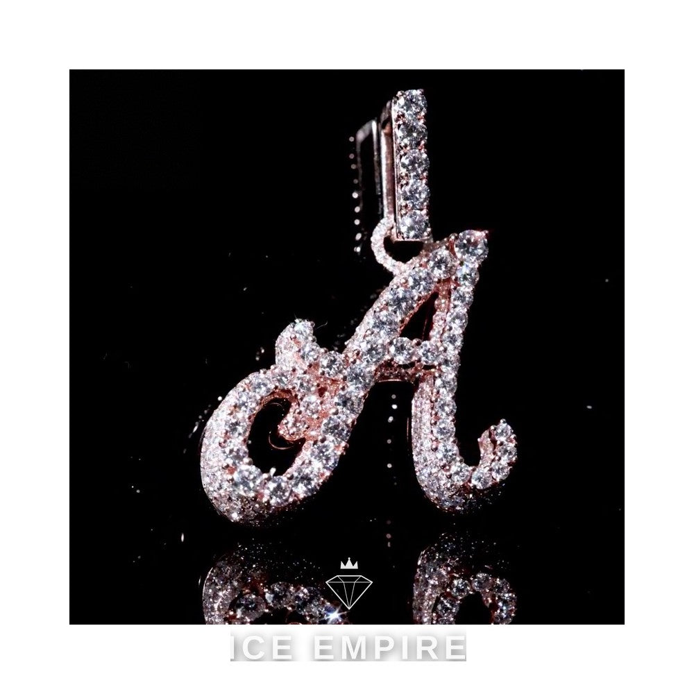 Iced Out 925 Silver Pendant