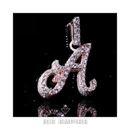 Iced Out 925 Silver Pendant