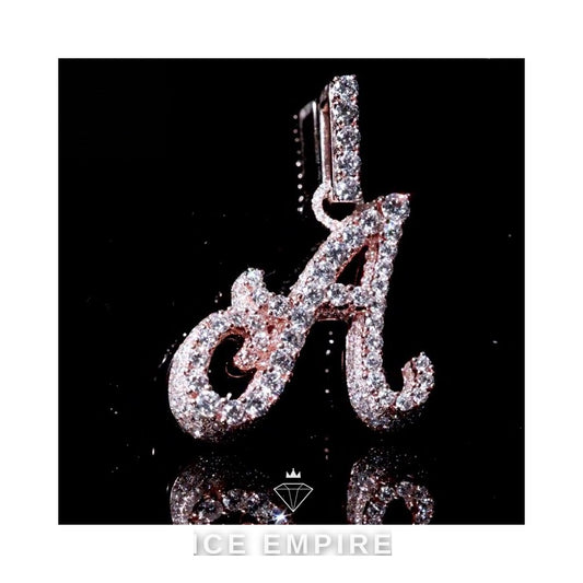 Iced Out 925 Silver Pendant