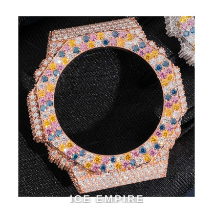 Iced Out 925 Silver Moissanite Watch