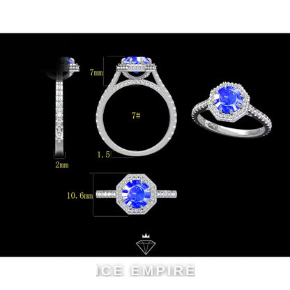 Iced Out 925 Silver Moissanite Cuban Chain