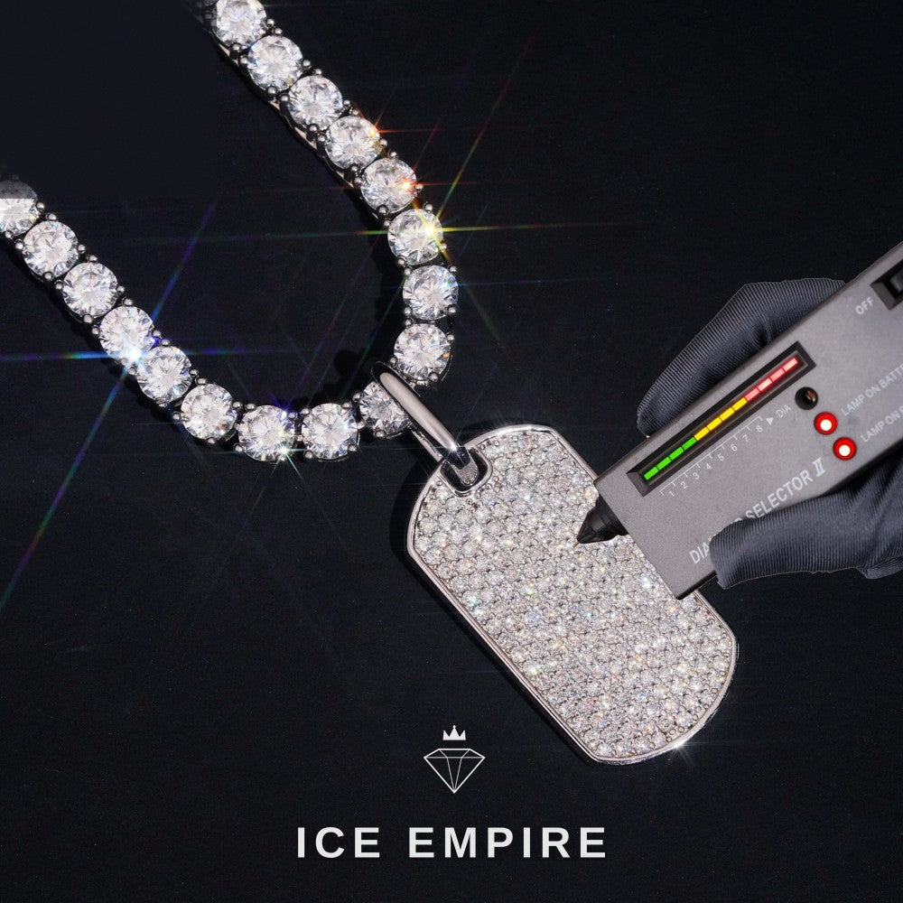 Iced Out 925 Silver Tennis Chain