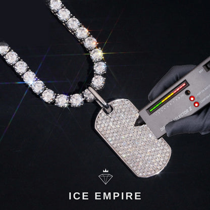Iced Out 925 Silver Tennis Chain