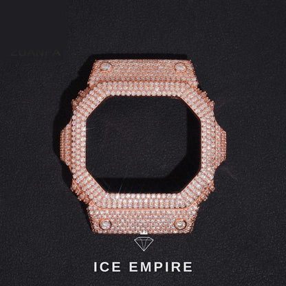 Iced Out 925 Silver Moissanite Watch